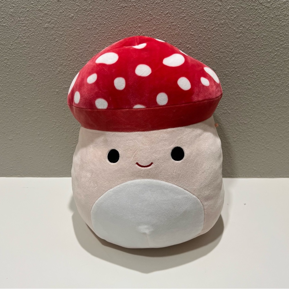 Squishmallows Malcom the Mushroom 12” Stuffed Plush